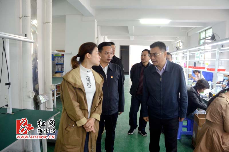 市政协主席姚兵一行来新化调研产业扶贫发展情况