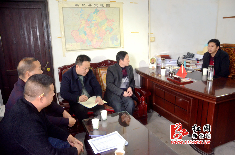 彭盛到孟公镇督查产业扶贫工作_时政要闻_新化站
