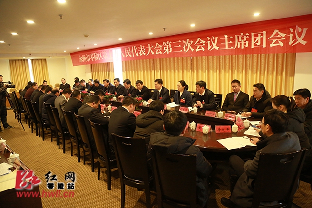 区县两会丨零陵区十届人大三次会议主席团举行第二次会议
