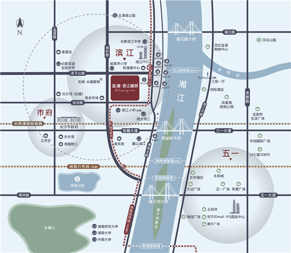 重点打造滨江新城金融中心,也是国家规划的河西cbd和长沙城市主中心