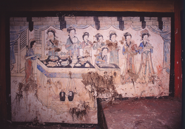 大同历代墓葬壁画:北魏见庖厨宴乐,元代则山水人物