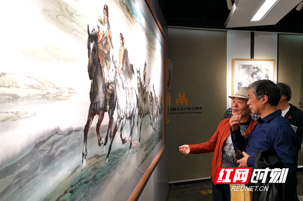 八十岁新作展"在湖南日报美术馆开展,展览展现了著名画家姜坤在山水画