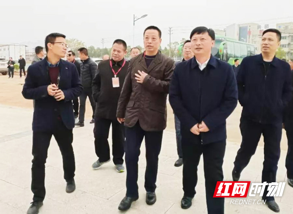 11月28日,衡阳市政协副主席黄保锦率在衡国,省,市政协委员深入白沙洲