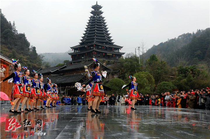 靖州:地笋苗寨欢喜过"苗年"_靖州县_湖南频道