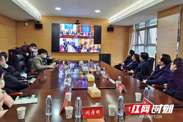 娄底市委书记,市人大常委会主任刘非等参加娄底会场活动