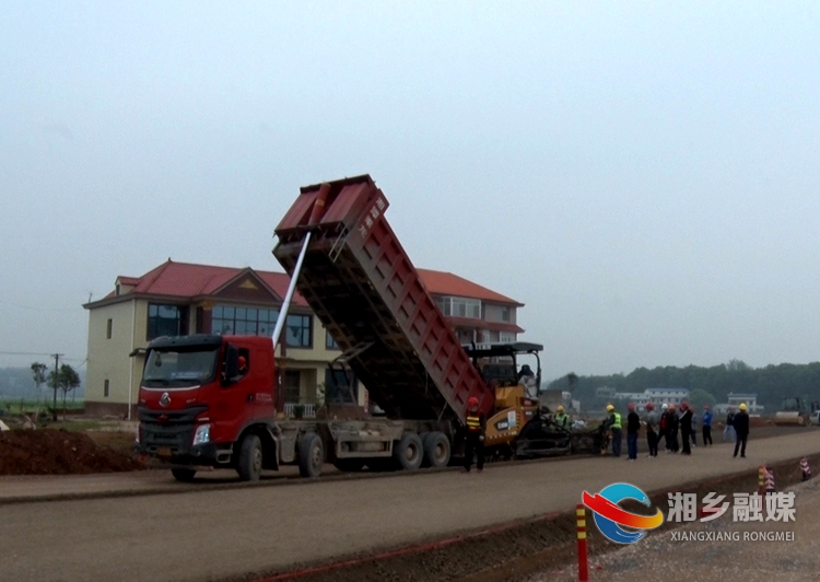 奋战一百天 实现双过半丨g320湘潭绕城线湘乡段全力推进项目建设