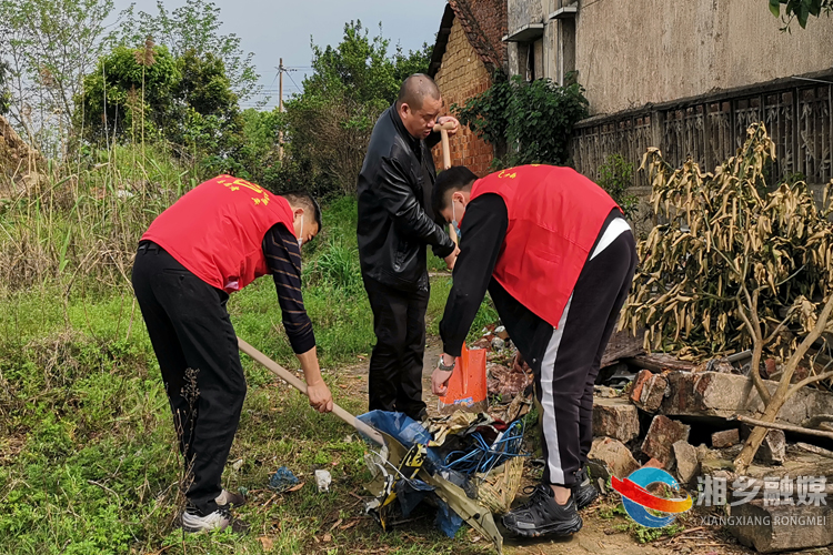 望春门街道:开展人居环境整治志愿者活动