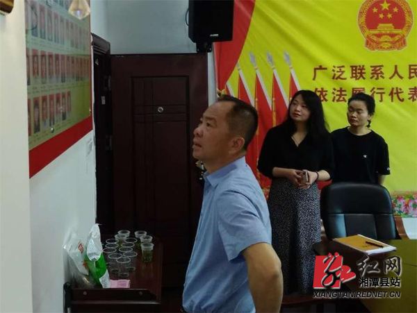 唐剑恒到杨嘉桥乌石锦石调研乡镇人大工作