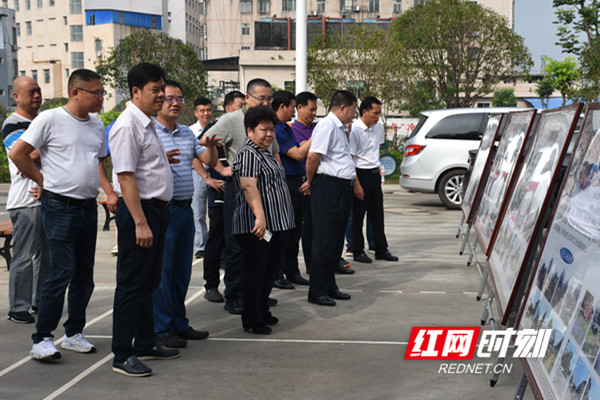 贵港市城市管理监督局党组书记,局长李红模率考察团一行17人,来永州市