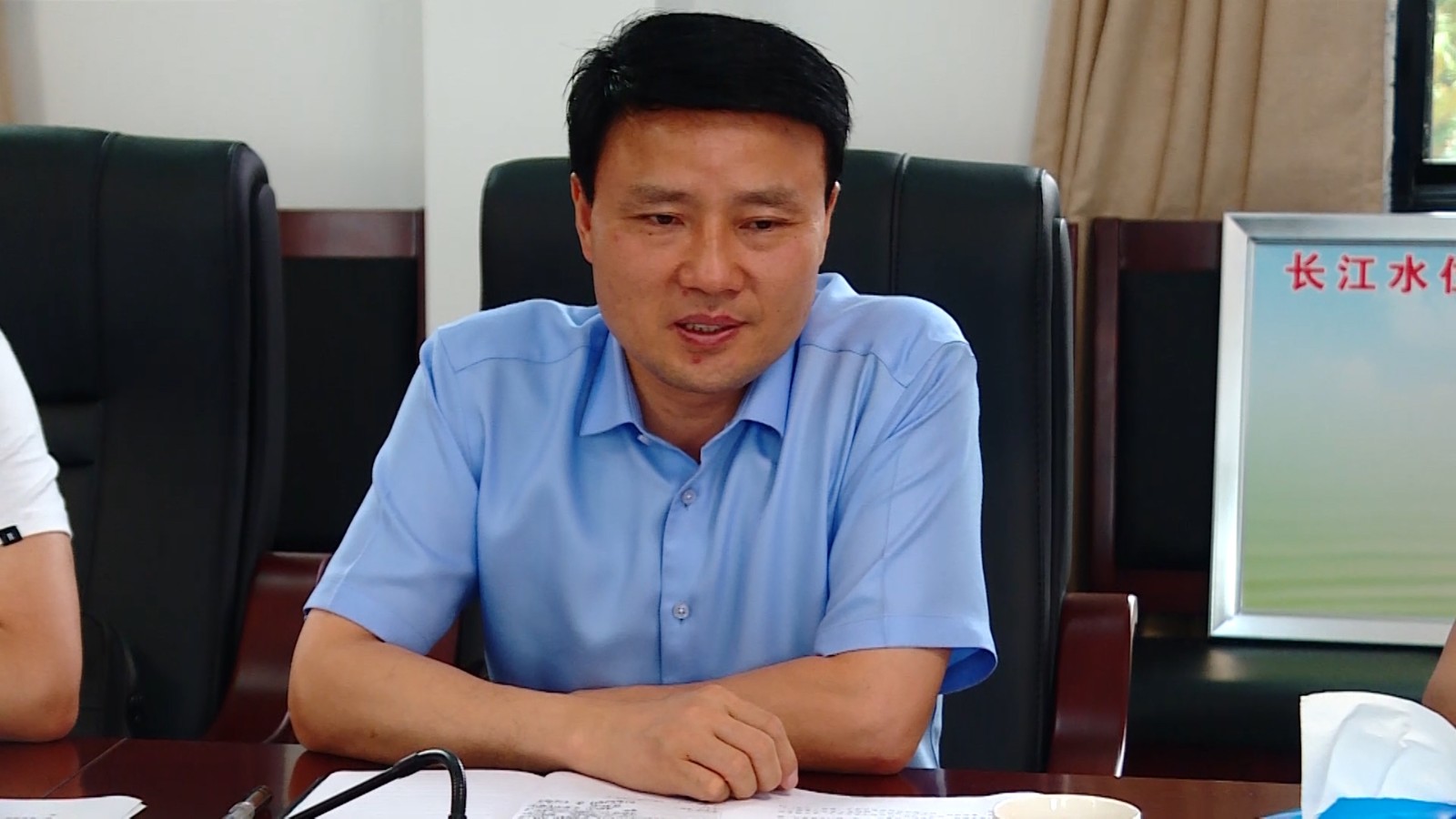 钱丹青前往东山镇督查防汛工作 - 华容县站
