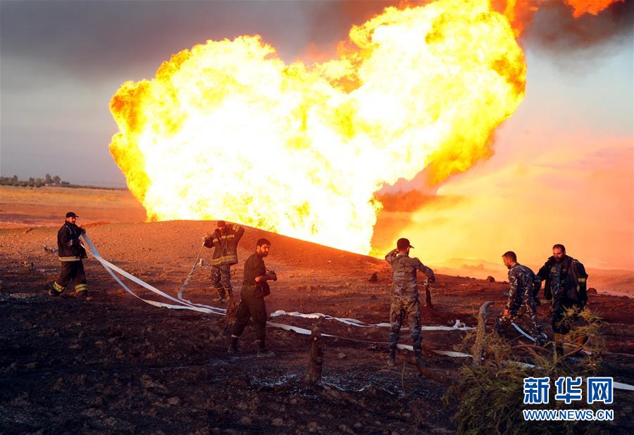 叙利亚一天然气管道爆炸致全国大范围停电