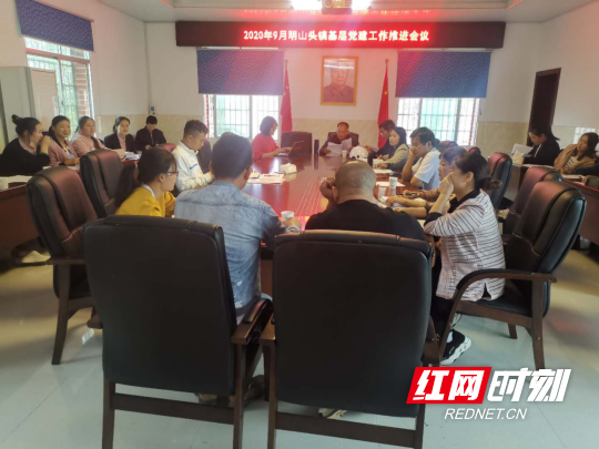 南县明山头镇党委组织开展党务工作者集中培训.