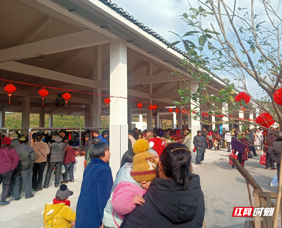 靖州甘棠新农贸市场建成营业
