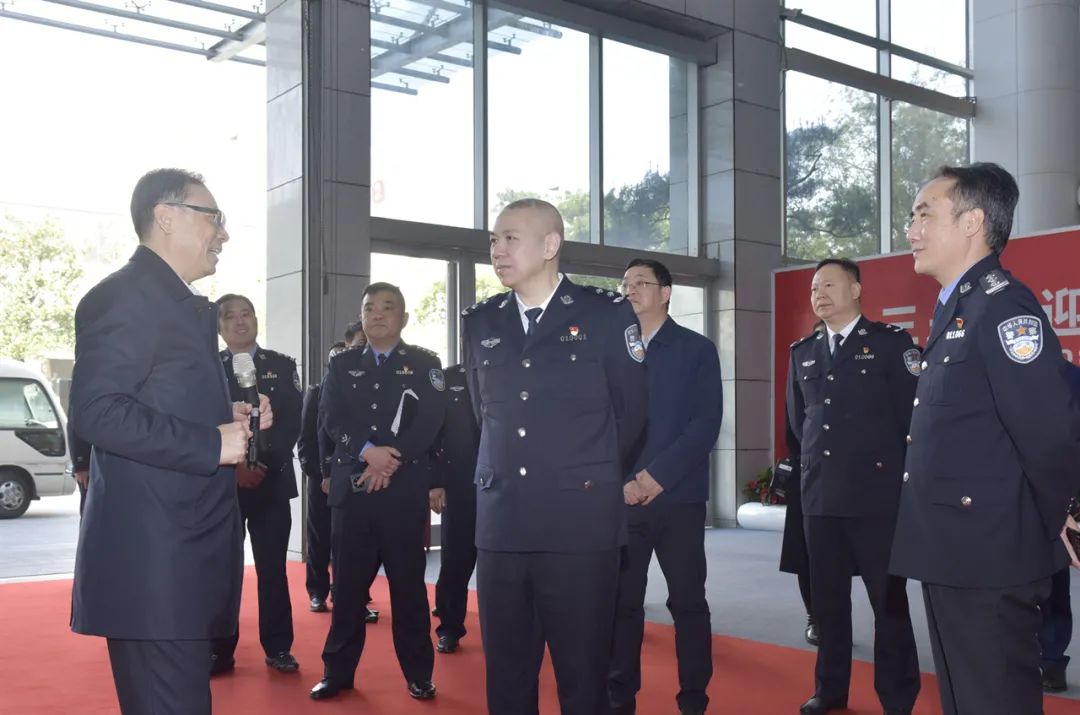 刘新良同志赴长沙县调研公安工作