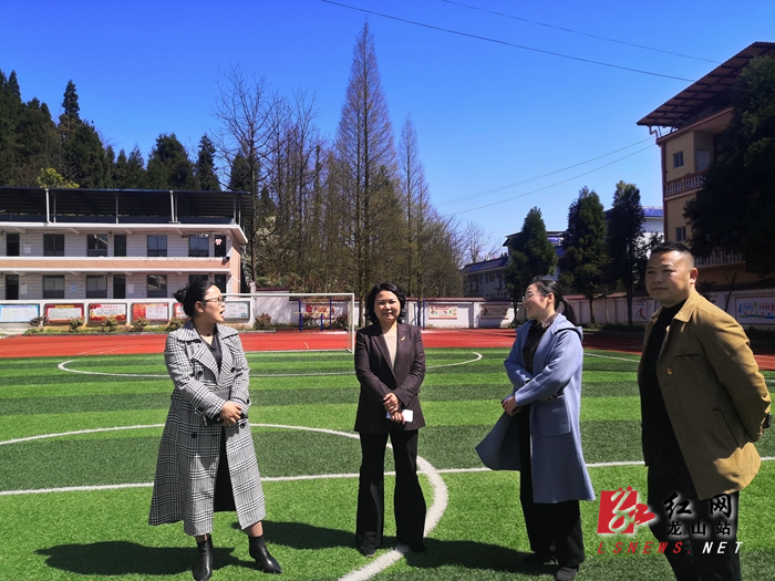龙山县人民政府-李冬梅深入大安乡调研师德师风和校园安全工作