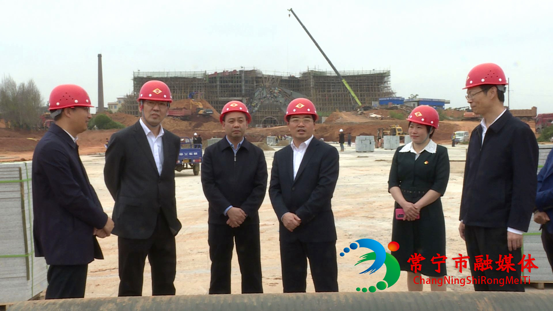 赖馨正来常调度水口山工人运动纪念馆建设