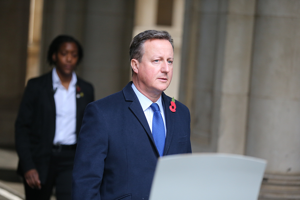 英媒:英国前首相卡梅伦涉嫌不当游说将被政府调查