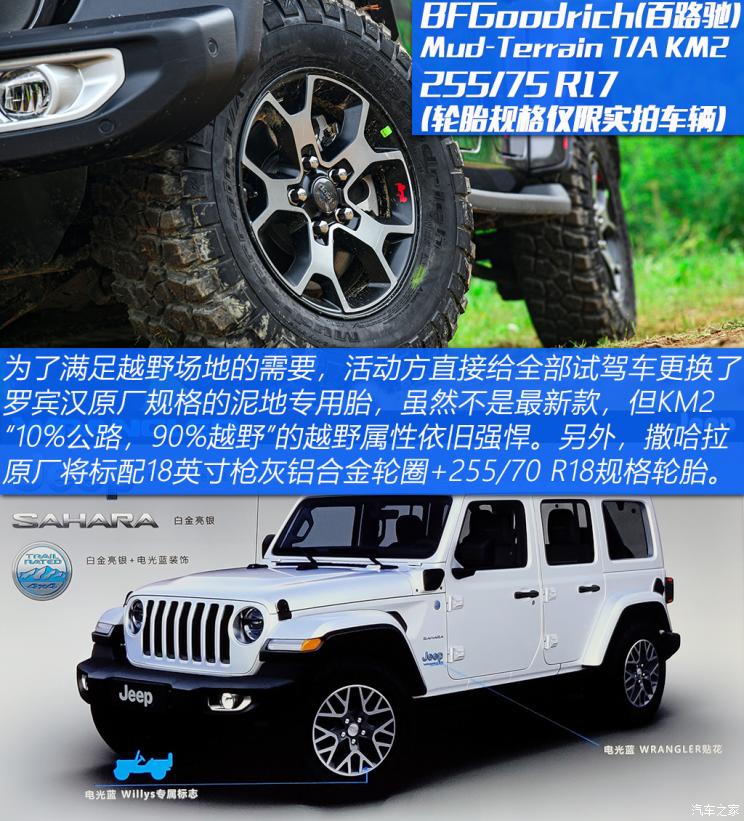 jeep(进口) 牧马人新能源 2021款 四门 2.0t 4xe 撒哈拉先行版