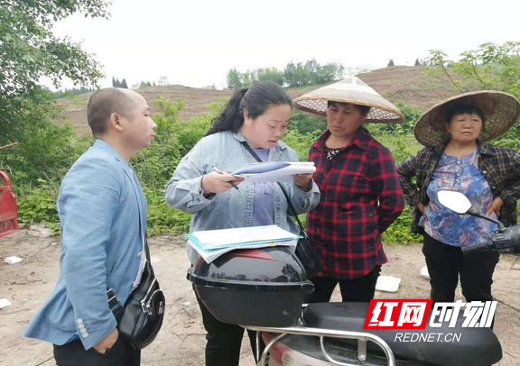 泸溪县浦市镇青草村现场核实.