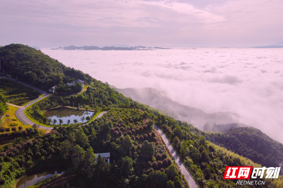 影珠山美景.