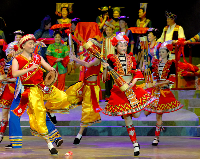 走读湖南省界行江华盘王大歌长鼓舞千年瑶寨魅力传