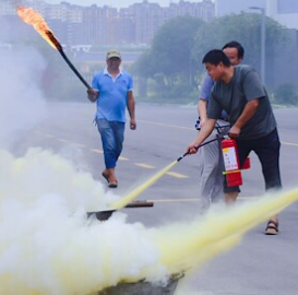 怀化市人防办举办消防培训演练庆“八·一”