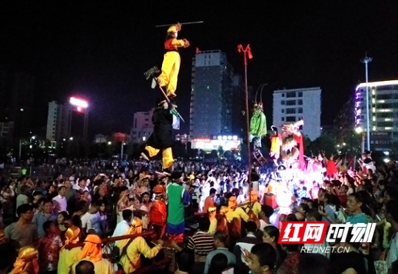 邵阳县举办非遗展演活动喜迎省运会