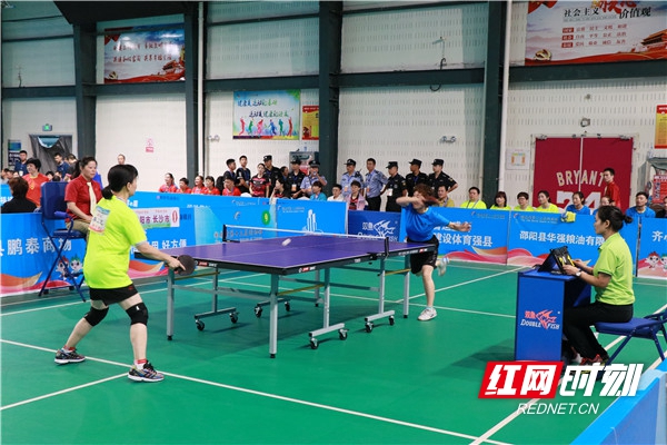 【组图】省运会乒乓球(成年组)赛在邵阳县开赛