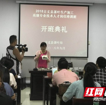 古丈举办茶叶高级技术人才岗位培训 助力脱贫攻坚