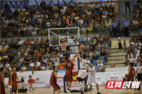 精彩绝伦!省运会长沙男篮四分险胜衡阳队夺冠！