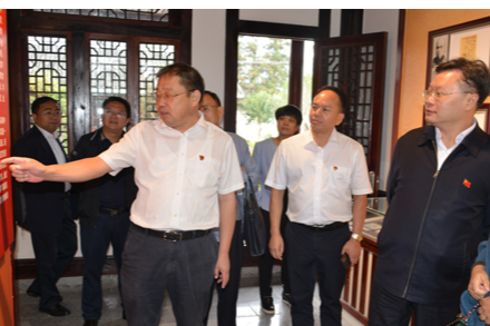 桂东县党政代表团来溆浦考察旅游产业发展
