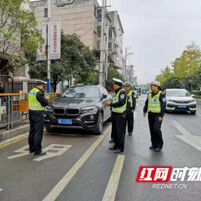 湘西交警全力投入湖南第九届民运会交通安保工作