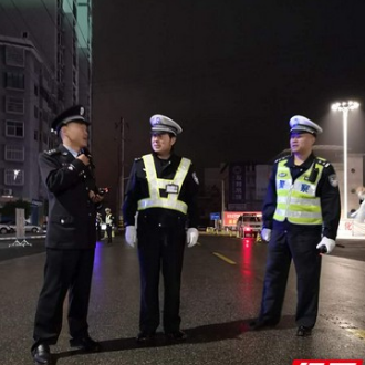 湘西交警圆满完成省第九届民运会开幕式交通安保任务