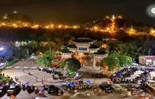 九老峰夜景