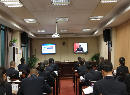 【阳光检察】武陵源区人民检察院 学习修改后的“两法”