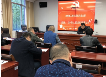 《宪法》的“生与长” 武陵源工商分局机关党支部集体学一学