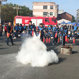 大通湖区举行 “119”消防宣传月活动启动仪式