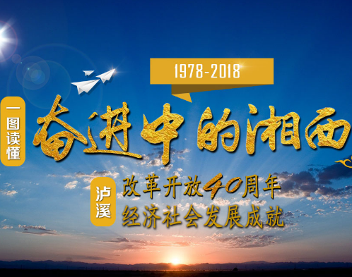 一图读懂：泸溪改革开放40年经济社会发展成就