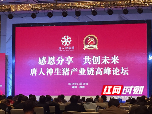 唐人神成立三十周年 专注打造生猪全产业链