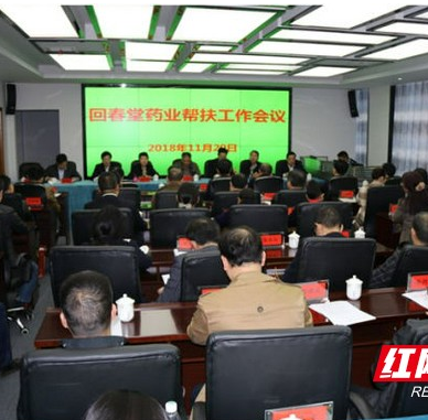 娄底市卫计系统齐聚回春堂药业开展帮扶计划