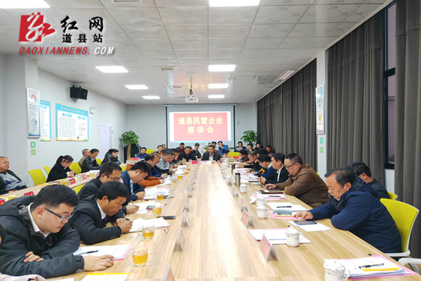 道县召开民营企业家座谈会