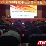 湘西州林业局党组中心组开展2018年第十次集中学习