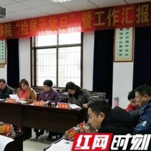 桃江15位人大代表、政协委员参加检察开放日活动