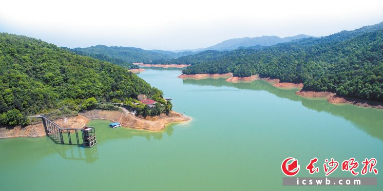 　　长沙市级及县级集中式生活饮用水水源地水质达标率保持100%。图为株树桥水库。 长沙晚报记者 黄启晴 摄