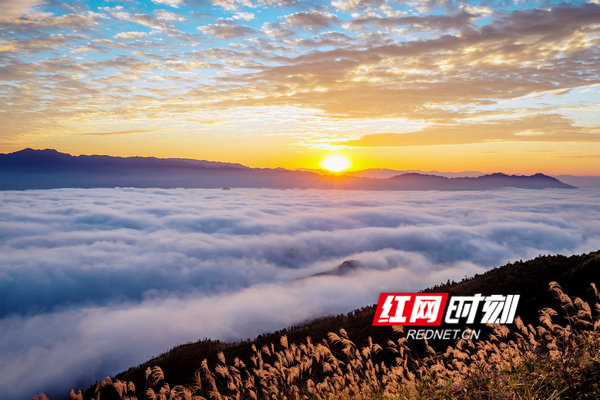 江华:云海奇观现草皇