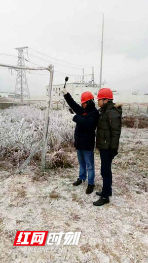 江华:多部门联动抗冰雪