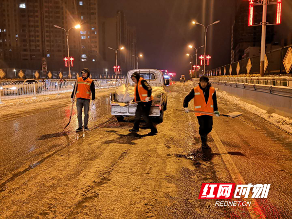 大祥城管：用独特的方式迎接新年