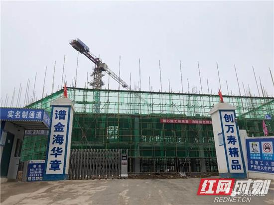 桑植：金海实验学校项目建设有序推进