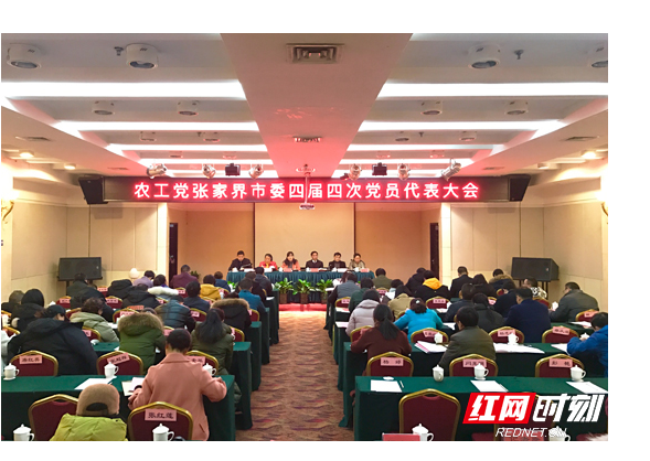 农工党张家界市委四届四次党员代表大会召开