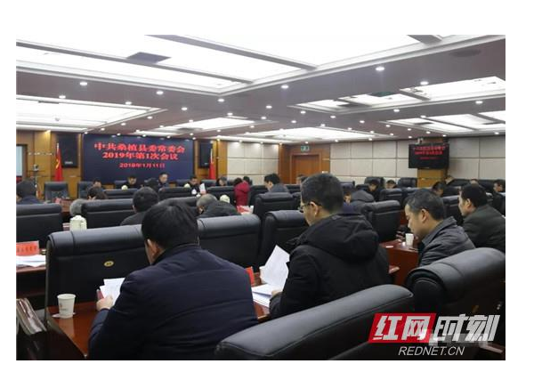 桑植县委常委会召开2019年第1次会议